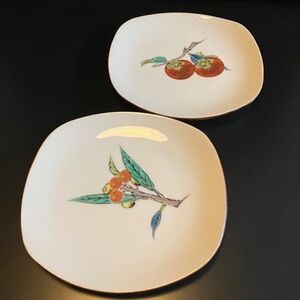 Beautiful Japanese Medium Salad Plates Set of 2